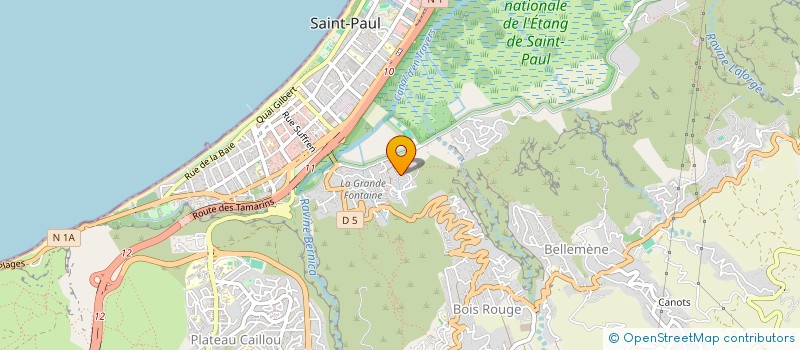 localisation de l'entreprise KOM LONTAN à SAINT-PAUL