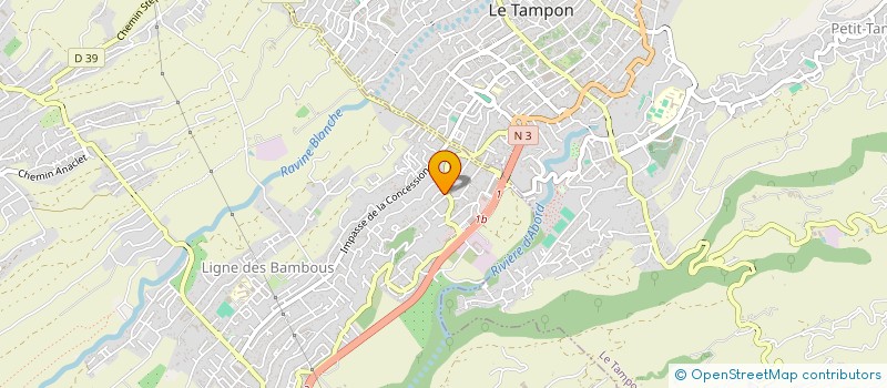 localisation de l'entreprise KOM ' UN PHARE à SAINT-PIERRE