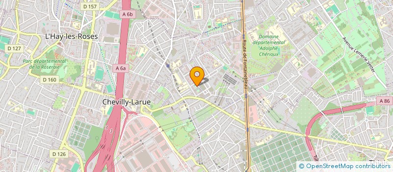 localisation de l'entreprise KOMA TRANSEXPRESS  CHEVILLY-LARUE