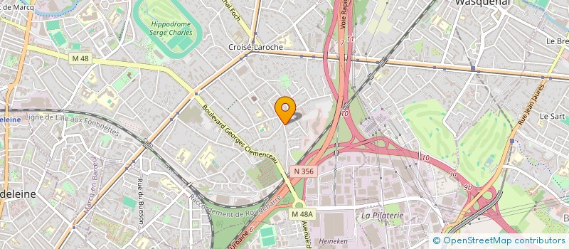 localisation de l'entreprise KOMAI E-SPORT à MARCQ-EN-BARŒUL