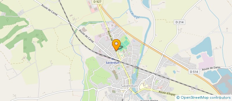 localisation de l'entreprise KOMAJDA IMMOBILIER à SAVERDUN