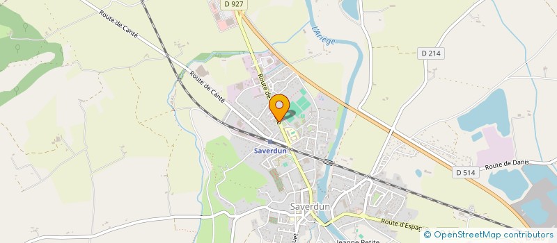 localisation de l'entreprise KOMAJDA TECHNOLOGIES FINANCES à SAVERDUN