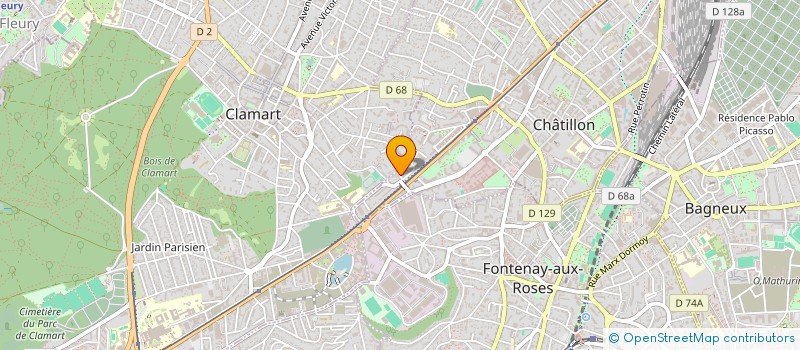 localisation de l'entreprise KOMAN GROUPE à CHATILLON