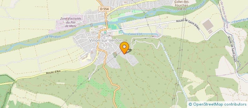 localisation de l'entreprise KOMAN Y LE  VINON-SUR-VERDON