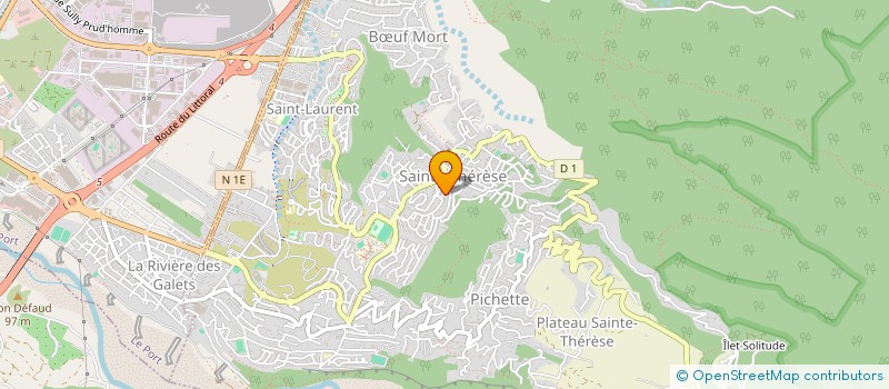 localisation de l'entreprise KOMAN Y LE à LA POSSESSION