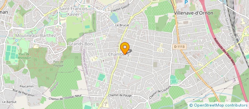 localisation de l'entreprise KOMBI  VILLENAVE-D'ORNON