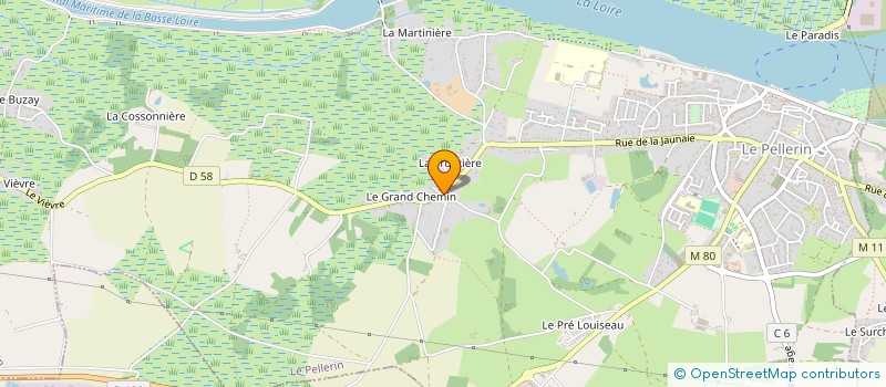 localisation de l'entreprise KOMBISHOP  LE PELLERIN