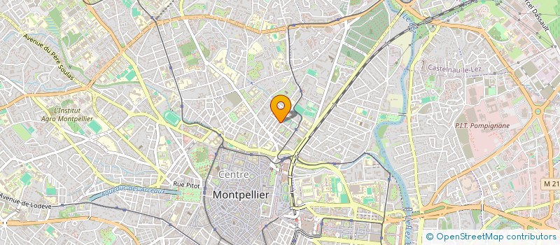 localisation de l'entreprise KOMBO ARCHITECTES à MONTPELLIER
