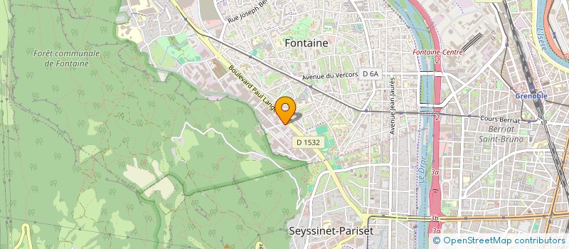 localisation de l'entreprise KOMBUCH'ALPES à FONTAINE