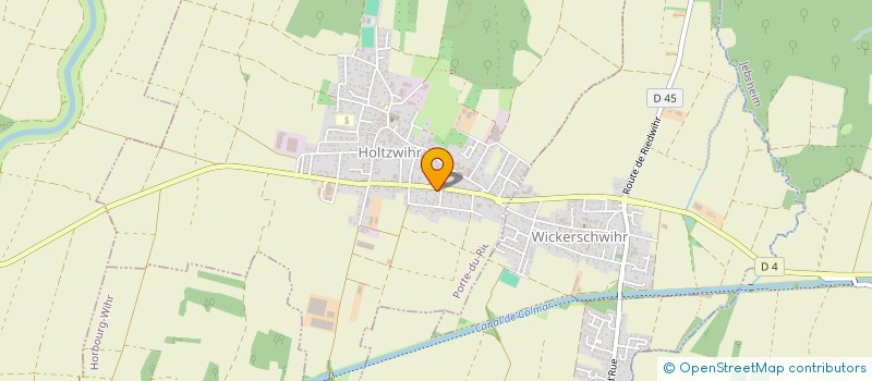 localisation de l'entreprise KOMCEBO à WICKERSCHWIHR