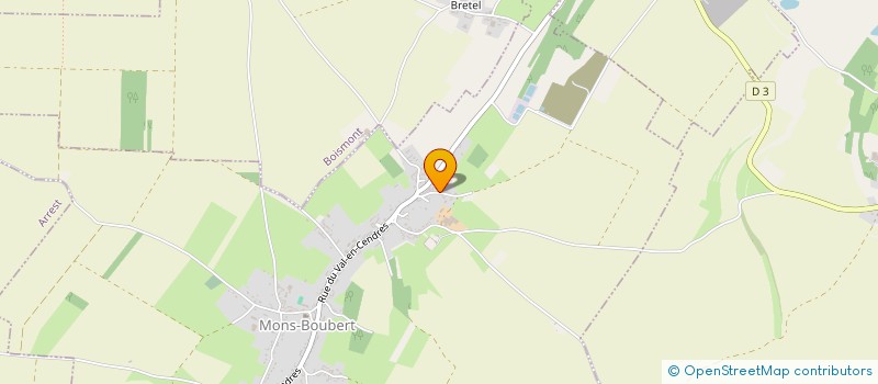 localisation de l'entreprise KOMENSOM  MONS-BOUBERT