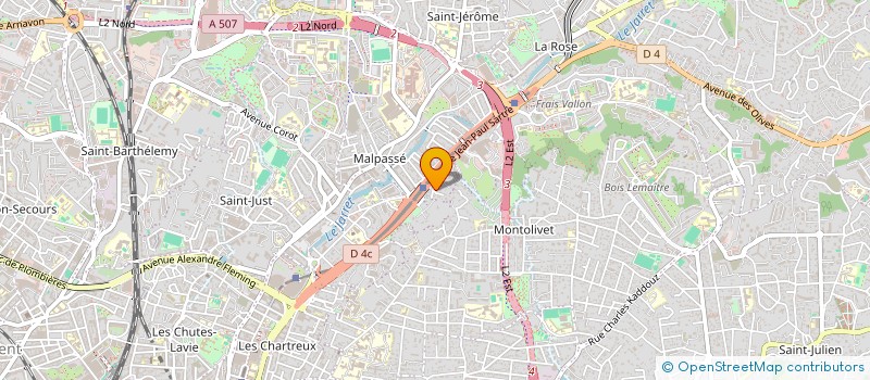 localisation de l'entreprise KOMEO à MARSEILLE