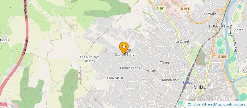 localisation de l'entreprise KOMET  MILLAU