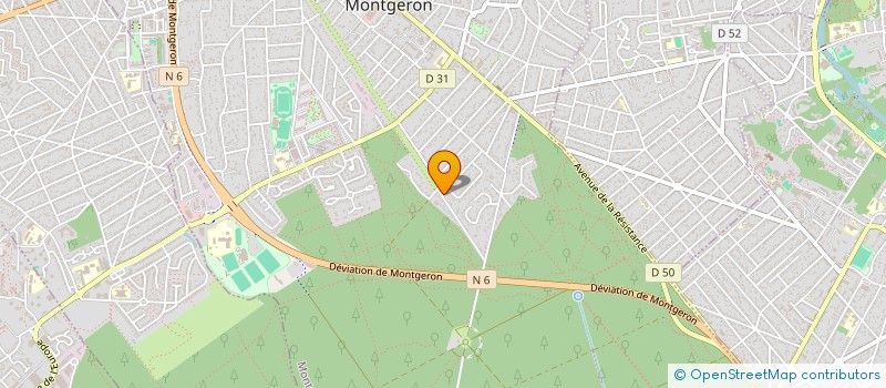 localisation de l'entreprise KOMEXO  MONTGERON