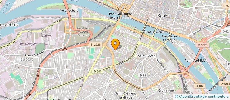 localisation de l'entreprise KOMIN à ROUEN