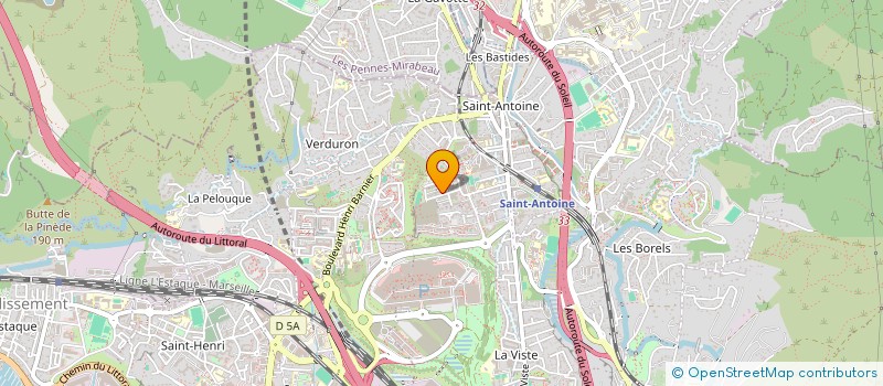 localisation de l'entreprise KOMITAS à MARSEILLE