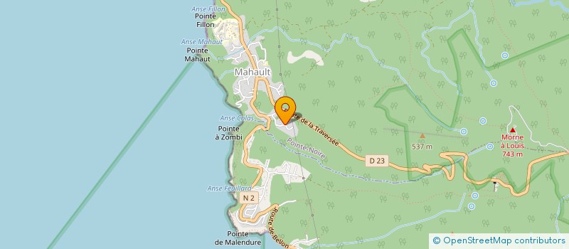 localisation de l'entreprise KOMITE KILTIREL  ET KANAVALESK  POINTE-NOIRE