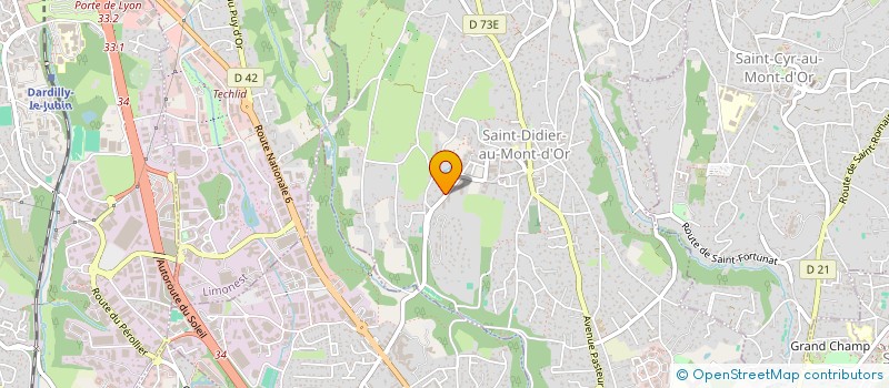 localisation de l'entreprise KOMIZO PARTNERS à SAINT-DIDIER-AU-MONT-D'OR