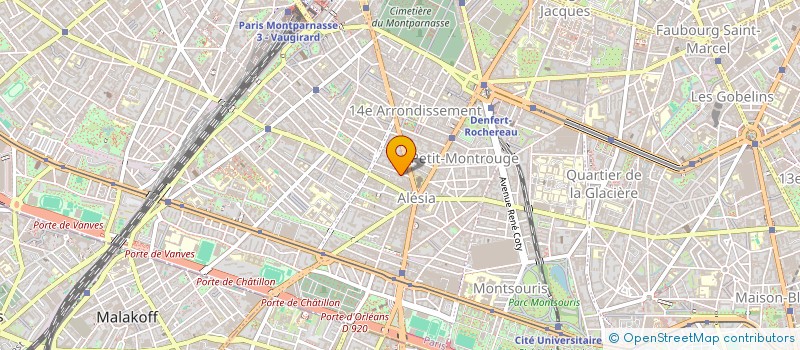 localisation de l'entreprise KOMLY PETIT MOULIN VERT  PARIS