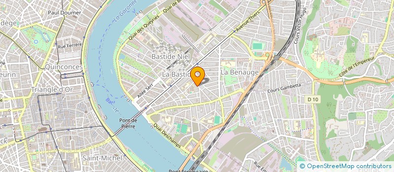 localisation de l'entreprise KOMM à BORDEAUX