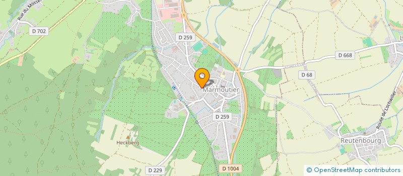 localisation de l'entreprise KOMM CHEZ MOI  MARMOUTIER