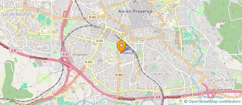 localisation de l'entreprise KOMMANDO à AIX-EN-PROVENCE