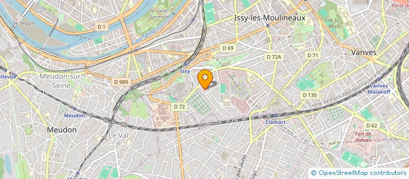 localisation de l'entreprise KOMMIA à ISSY-LES-MOULINEAUX