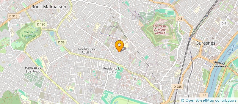 localisation de l'entreprise KOMMODO à RUEIL-MALMAISON