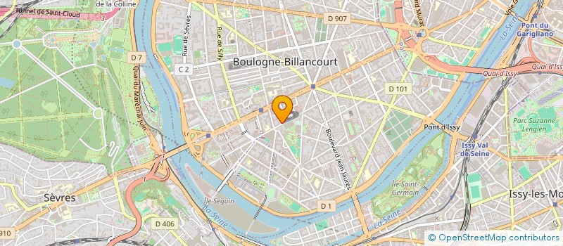 localisation de l'entreprise KOMODO à BOULOGNE-BILLANCOURT