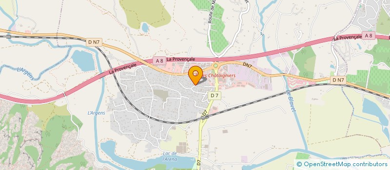 localisation de l'entreprise KOMODO  ROQUEBRUNE-SUR-ARGENS