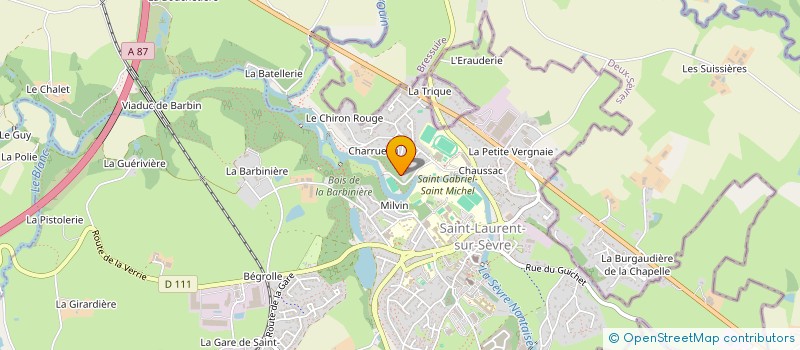 localisation de l'entreprise KOMODO IMMOBILIER à SAINT-LAURENT-SUR-SEVRE