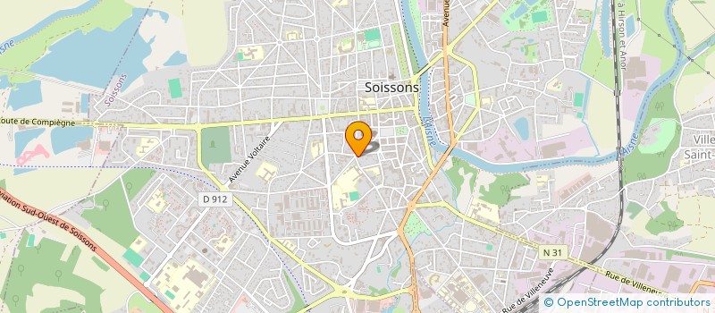 localisation de l'entreprise KOMON CONSULTING à SOISSONS