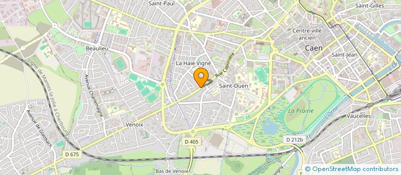 localisation de l'entreprise KOMONO à CAEN