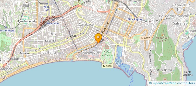 localisation de l'entreprise KOMOPA à NICE