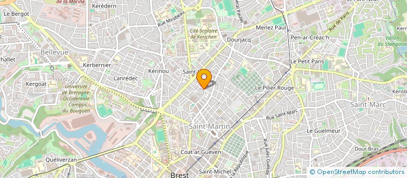 localisation de l'entreprise KOMOREBI à BREST