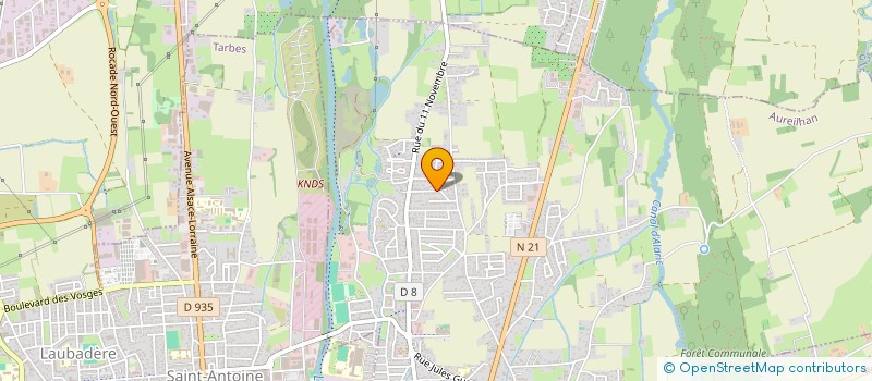 localisation de l'entreprise KOMOTOU  AUREILHAN