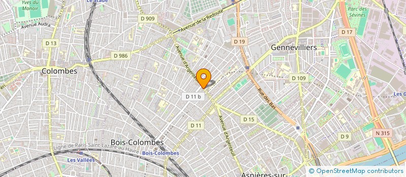 localisation de l'entreprise KOMPARA SOLUTIONS à BOIS-COLOMBES