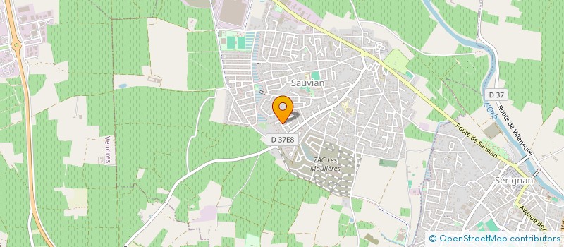 localisation de l'entreprise KOMPARECO  FABREZAN