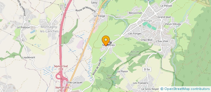 localisation de l'entreprise KOMPASS INGENIERIE à ANNECY