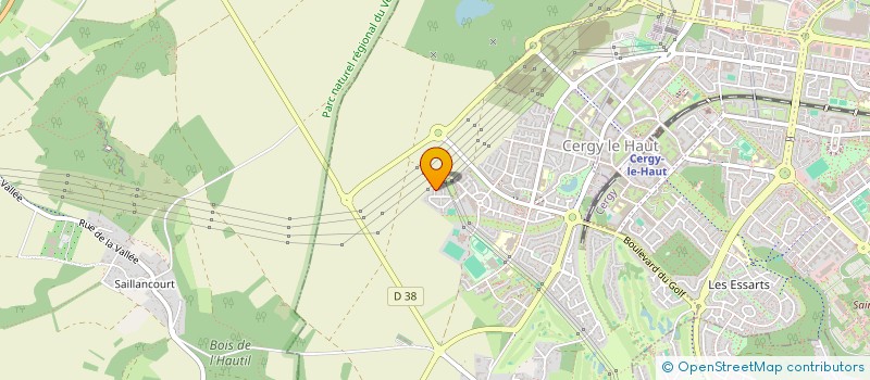 localisation de l'entreprise KOMPETENCES  COURDIMANCHE