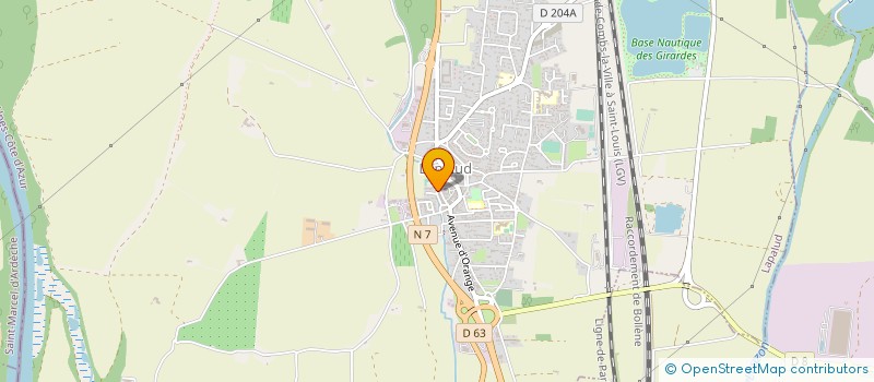 localisation de l'entreprise KOMPOMUSIK- BARBARA DESCHAMPS  LAPALUD