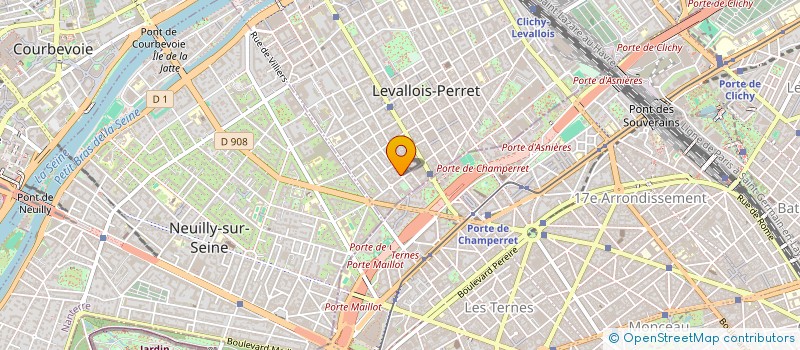localisation de l'entreprise KOMPT VENTURES à LEVALLOIS-PERRET