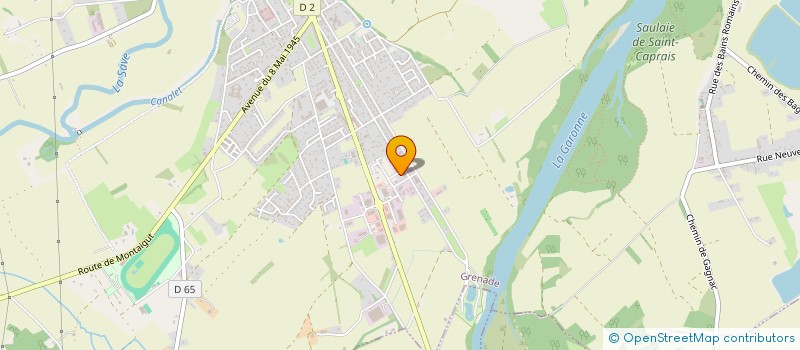 localisation de l'entreprise KOMSA  GRENADE