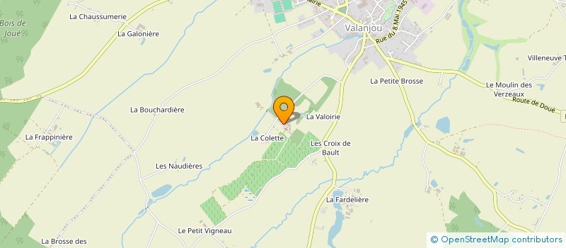 localisation de l'entreprise KOMUNIC à CHEMILLE-EN-ANJOU