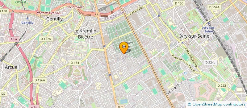 localisation de l'entreprise KOMUNIK'ART.ORG  LE KREMLIN-BICETRE
