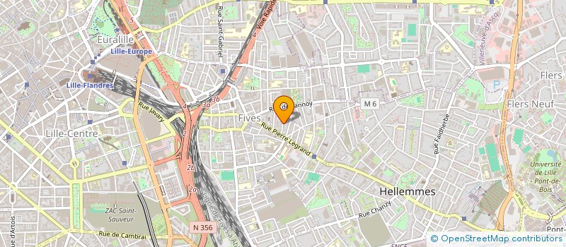 localisation de l'entreprise KOMUNIKA SARL à LILLE