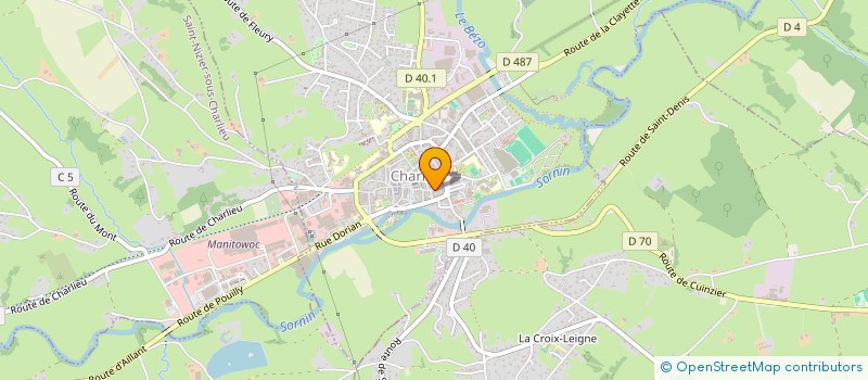 localisation de l'entreprise KOMUNIKEY  CHARLIEU