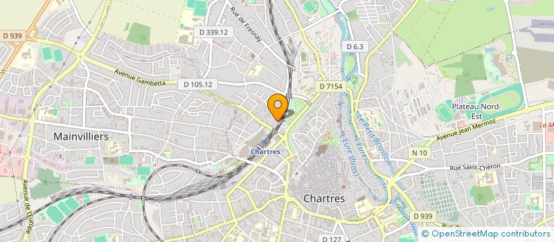 localisation de l'entreprise KOMUNITY à CHARTRES