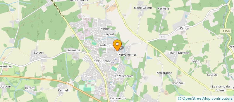 localisation de l'entreprise KOMY  HENNEBONT