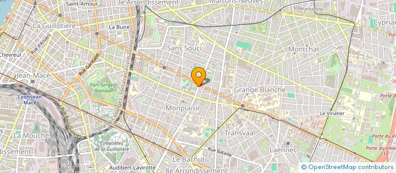 localisation de l'entreprise KON TIKI  LYON